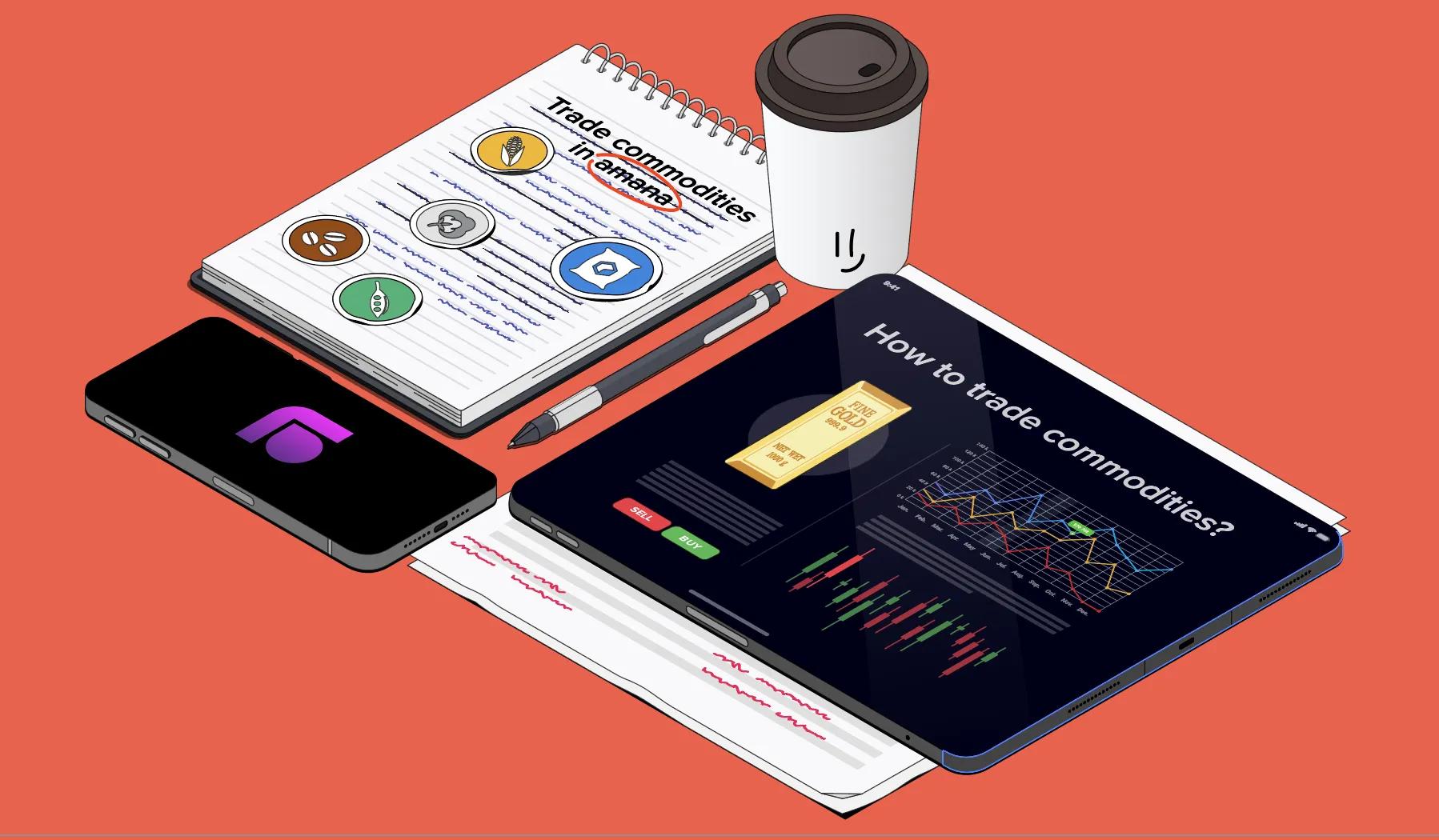 Trade commodities in Dubai with amana: A guide to getting started